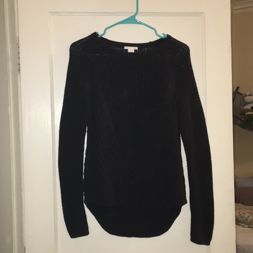 H&M Dark Grey Knit Sweater Medium